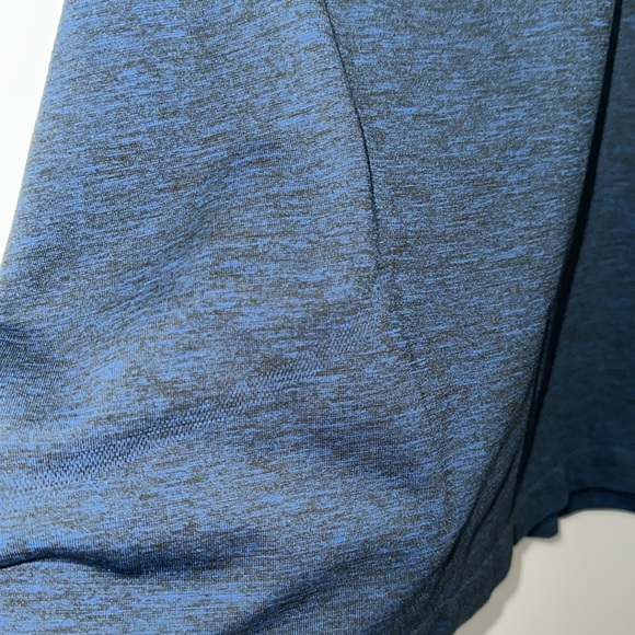 🍋Lululemon Swiftly Tech Tank (race length) Heather blue/black, size 12 - Picture 2 of 5